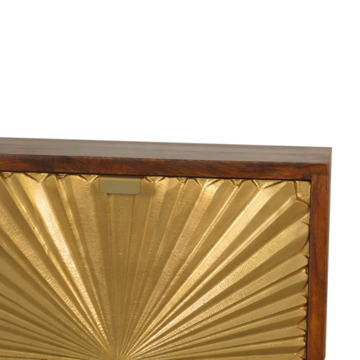 Manila Gold Bedside Table | Nightstand