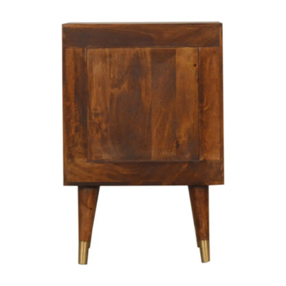 Manila Gold Bedside Table | Nightstand