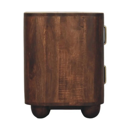 Marlowe Fluted Nightstand | Bedside Table