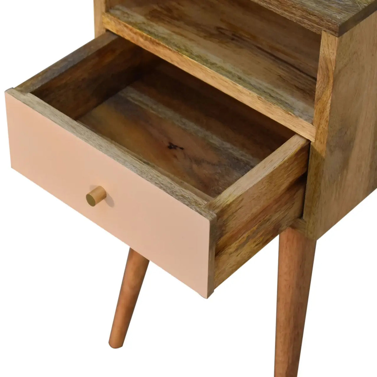 Mini Blush Hand Painted Bedside Table | Nightstand
