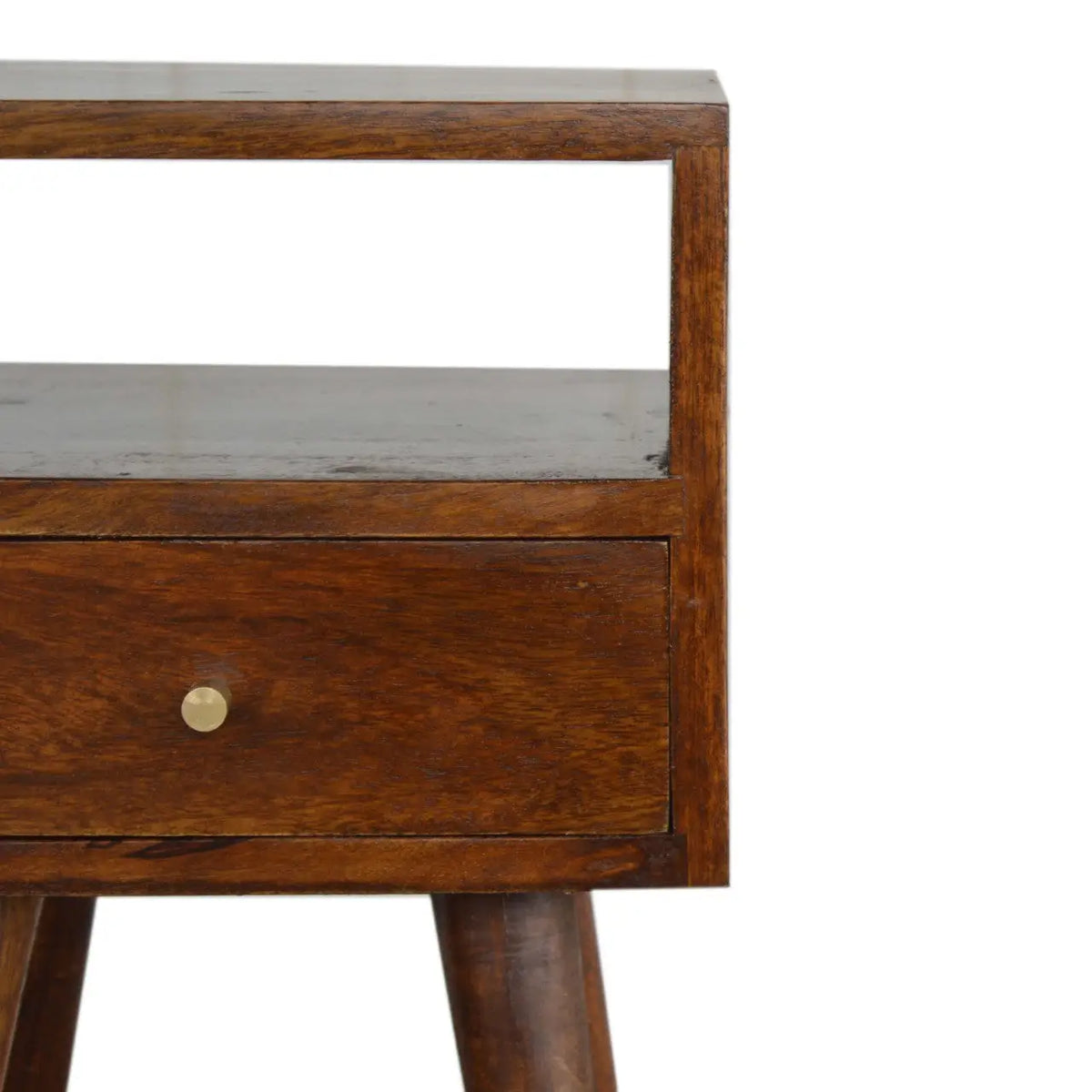 Mini Chestnut Bedside Table | Nightstand