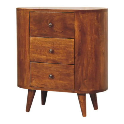 Mini Chestnut Chest of Drawers | Cabinet