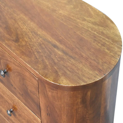 Mini Chestnut Chest of Drawers | Cabinet