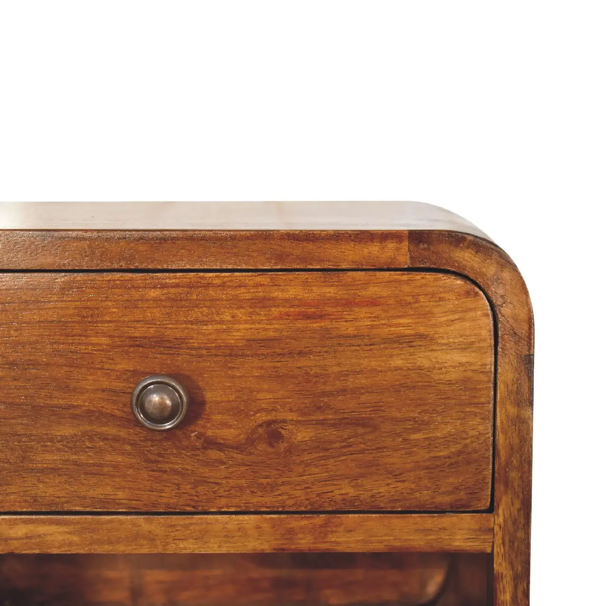 Mini Curve Floating Bedside Table | Nightstand