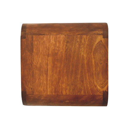 Mini Curve Floating Bedside Table | Nightstand