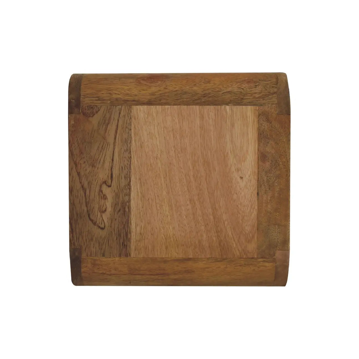 Mini Curve Oak-ish Floating Bedside Table | Nightstand