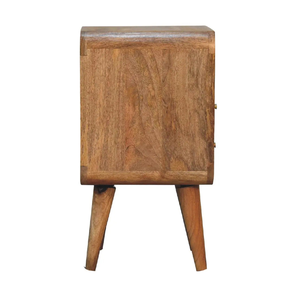 Mini Lille Curved Bedside Table | Nightstand