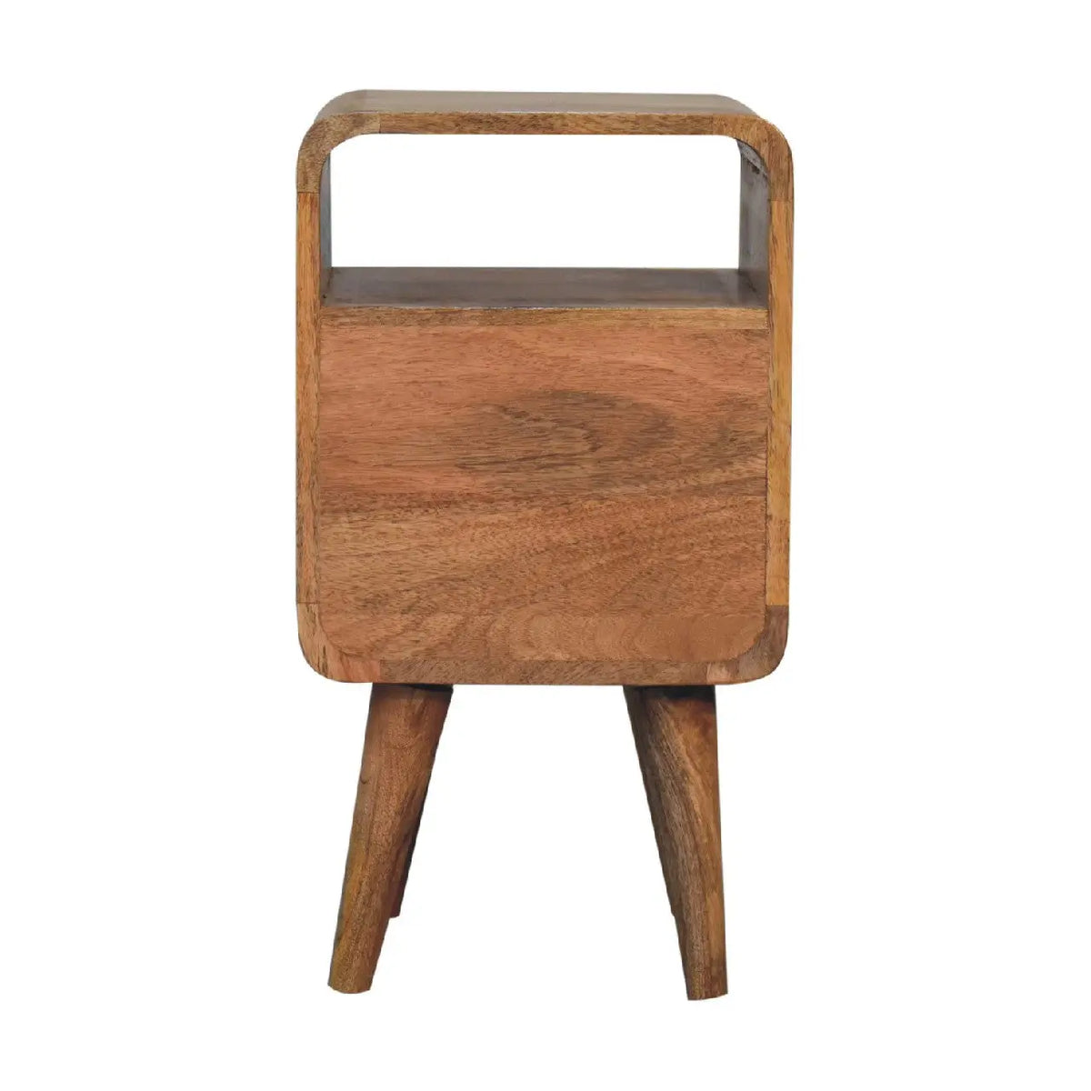 Mini Lille Curved Bedside Table | Nightstand