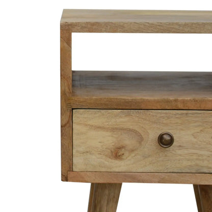 Mini Oak-ish Bedside Table | Nightstand