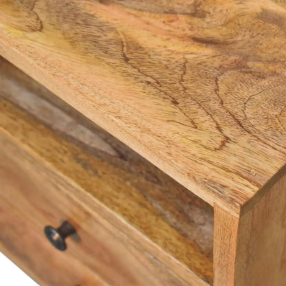 Mini Oak-ish Classic Open Bedside Table | Nightstand