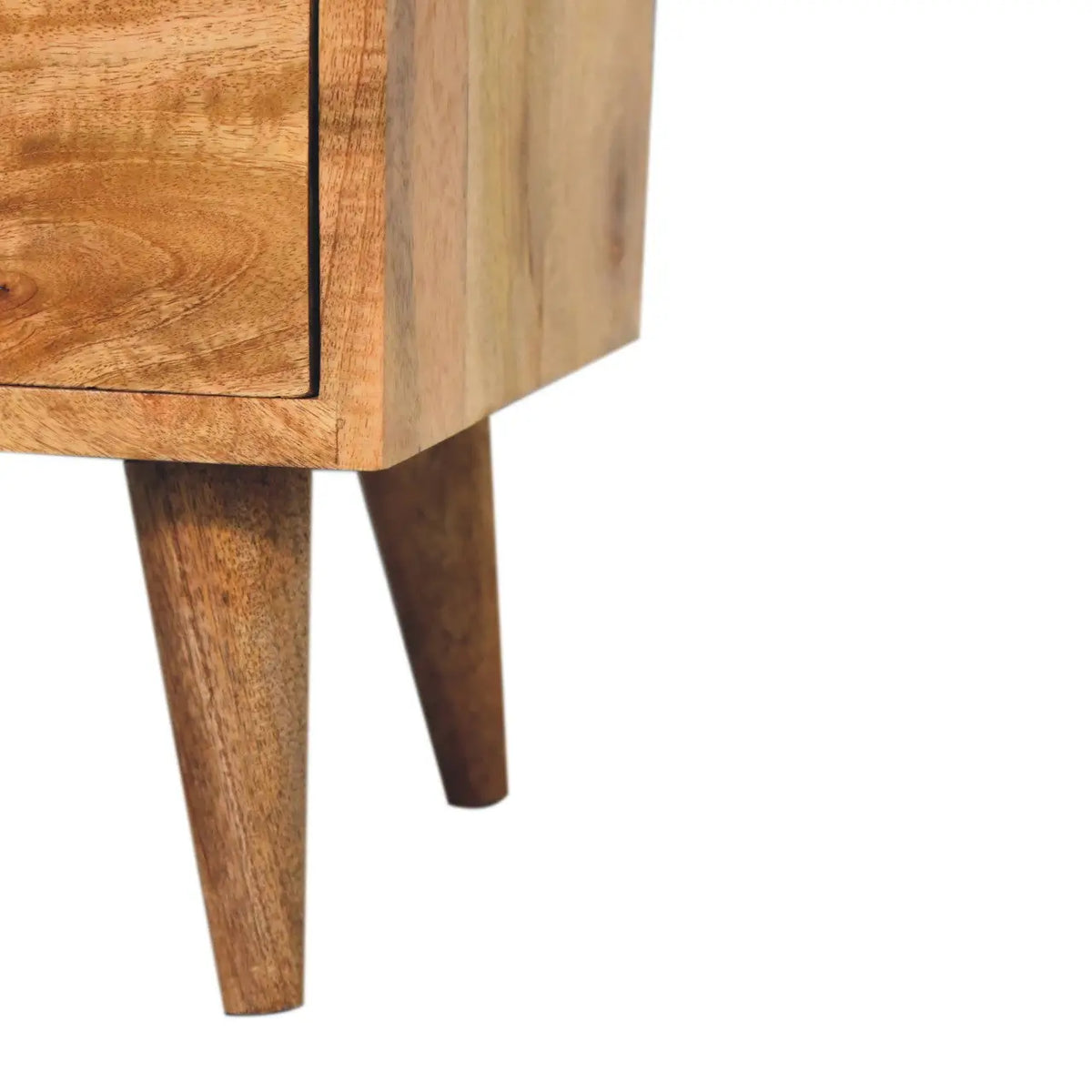 Mini Oak-ish Classic Open Bedside Table | Nightstand
