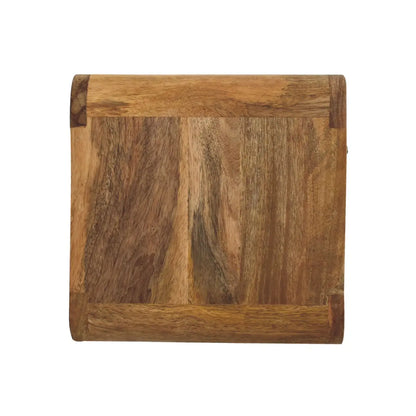 Mini Oak-ish Floating Open Bedside Table | Nightstand