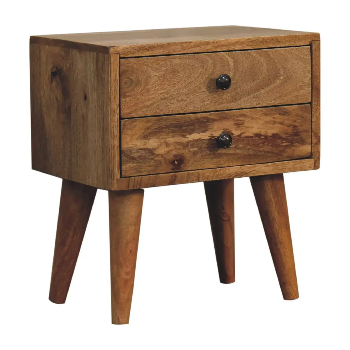 Mini Oak-ish Modern Bedside Table | Nightstand