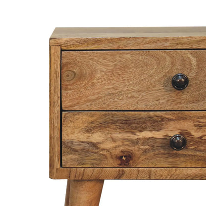 Mini Oak-ish Modern Bedside Table | Nightstand