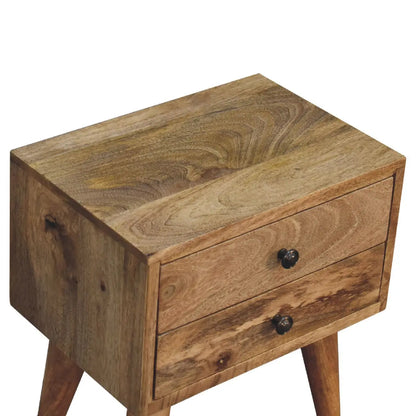 Mini Oak-ish Modern Bedside Table | Nightstand