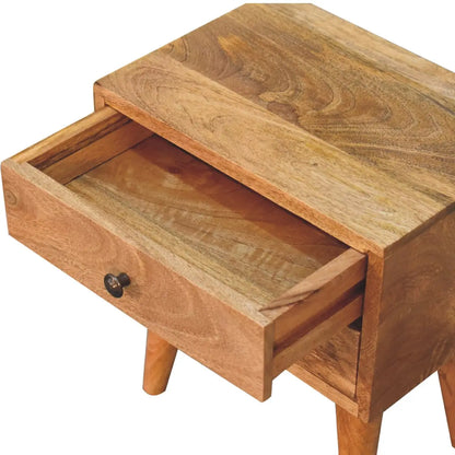 Mini Oak-ish Modern Bedside Table | Nightstand