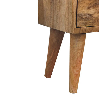 Mini Oak-ish Modern Bedside Table | Nightstand