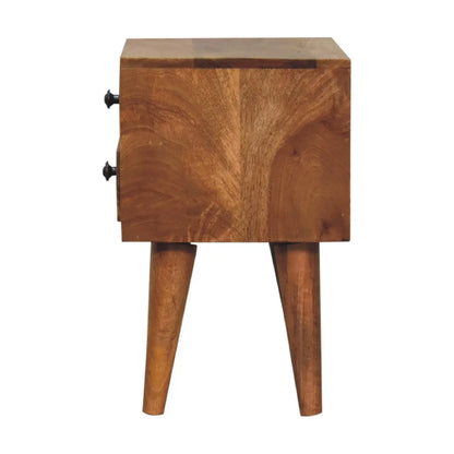 Mini Oak-ish Modern Bedside Table | Nightstand