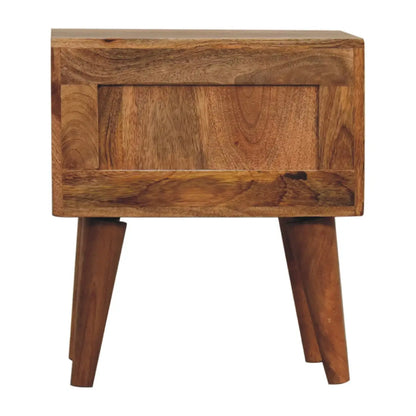 Mini Oak-ish Modern Bedside Table | Nightstand