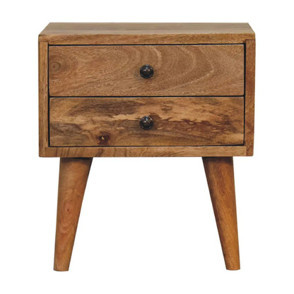 Mini Oak-ish Modern Bedside Table | Nightstand