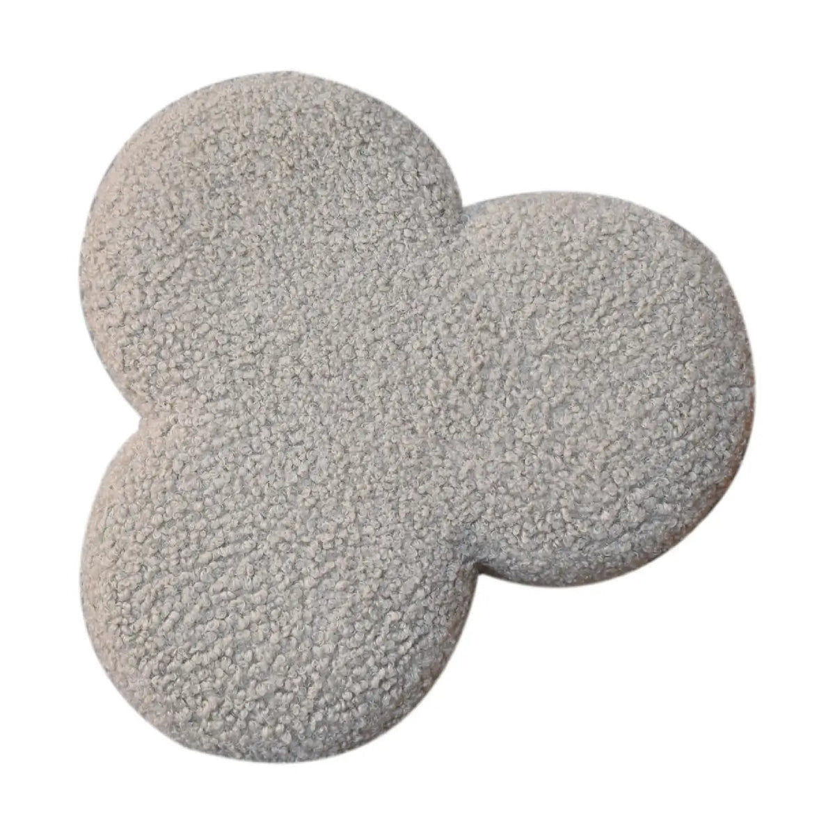 Mud Boucle Clover Footstool | Ottoman