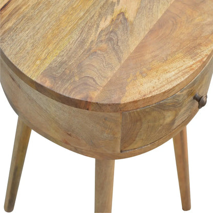 Nordic Circular Shaped Bedside Table | Nightstand