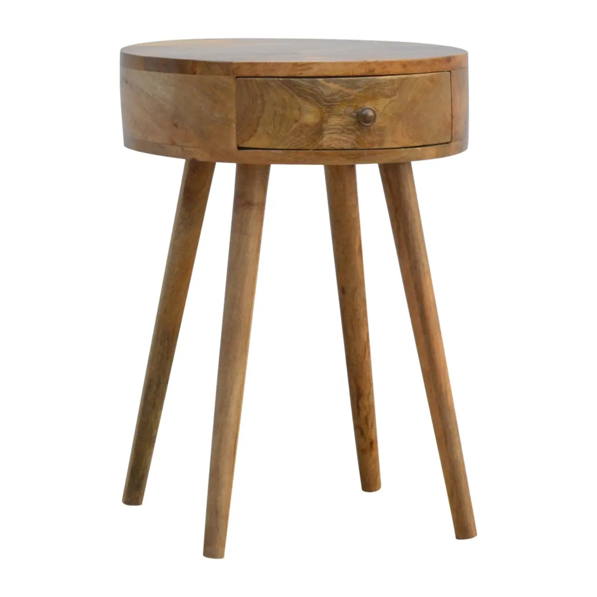 Nordic Circular Shaped Bedside Table | Nightstand