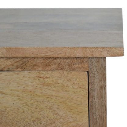 Nordic Style Bedside Table with 2 Drawers | Nightstand
