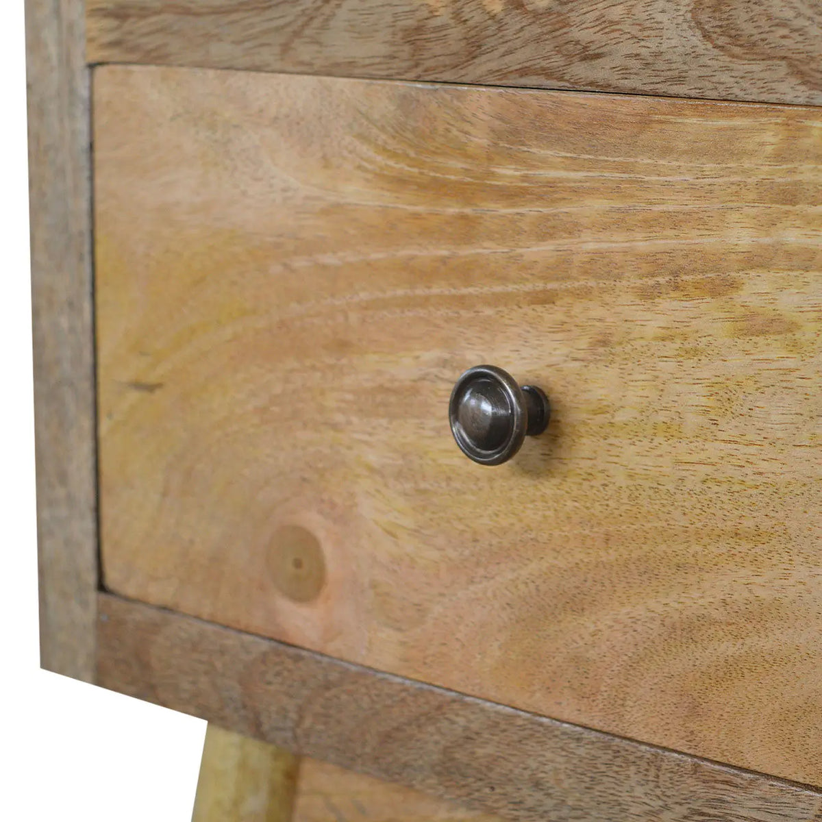 Nordic Style Bedside Table with 2 Drawers | Nightstand