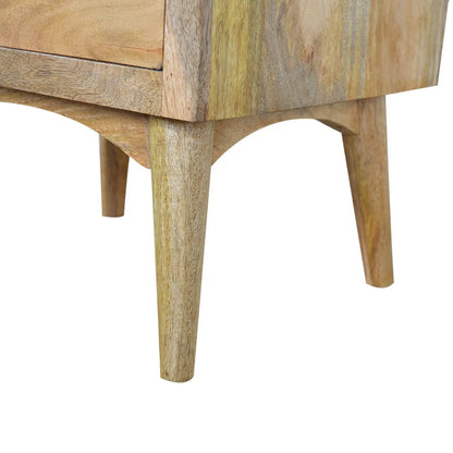 Nordic Style Bedside Table with 2 Drawers | Nightstand