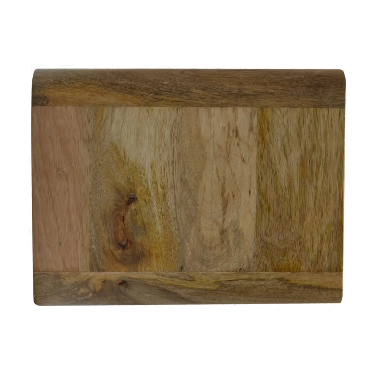 Oak-ish 2 Drawer Floating Bedside Table | Nightstand