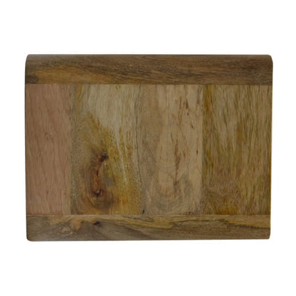 Oak-ish 2 Drawer Floating Bedside Table | Nightstand