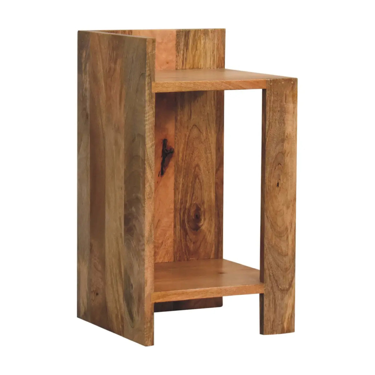 Oak-ish Box Bedside Table | Nightstand