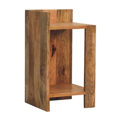 Oak-ish Box Bedside Table | Nightstand