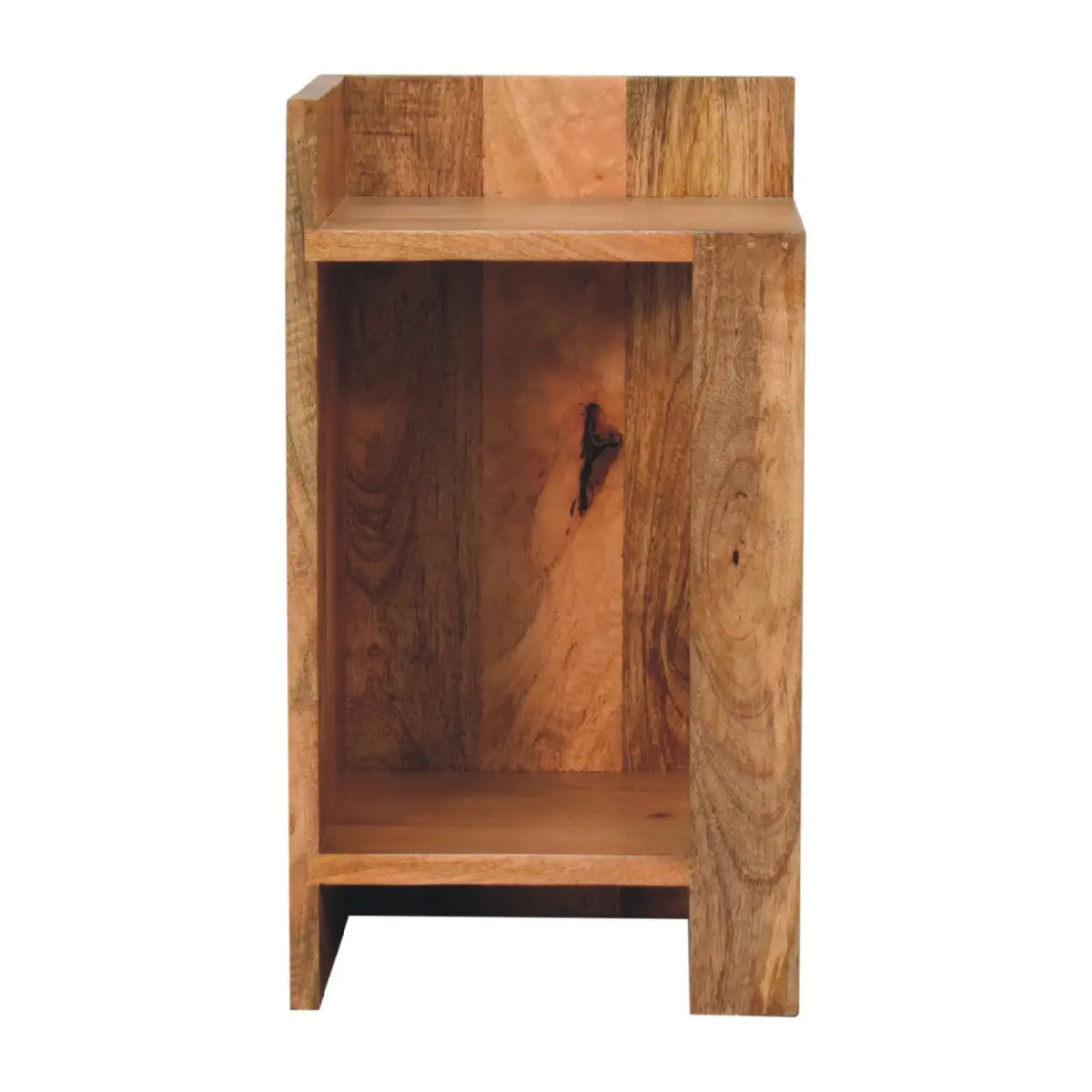 Oak-ish Box Bedside Table | Nightstand