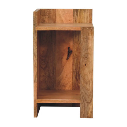Oak-ish Box Bedside Table | Nightstand