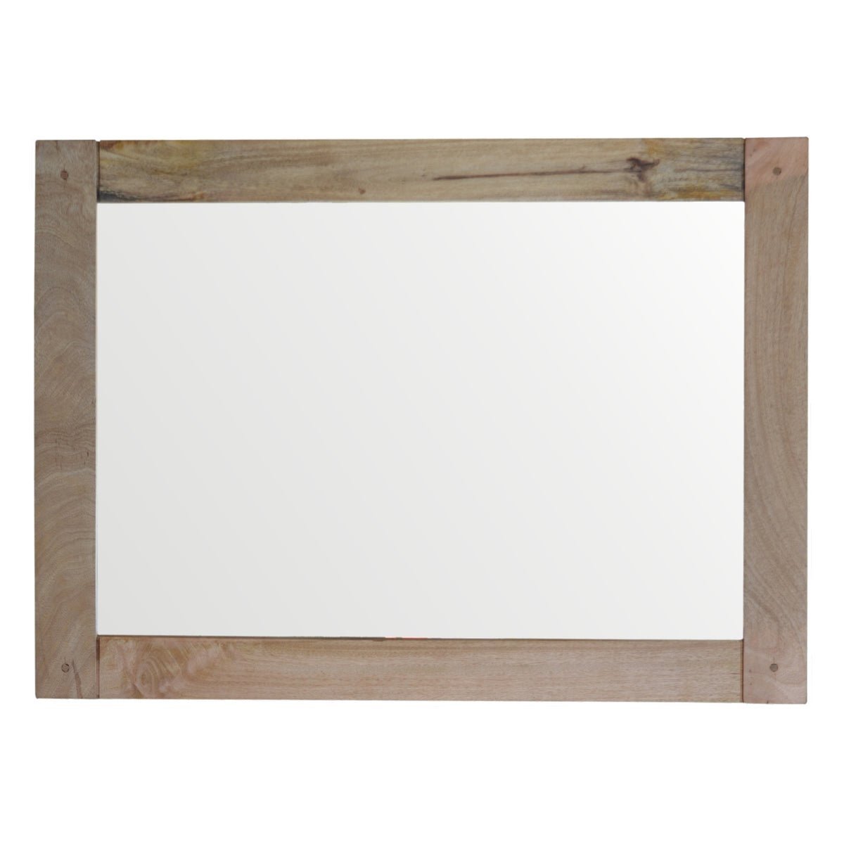 Granary Royale Wooden Mirror Frame Solid Mango Wood Wall Mirror
