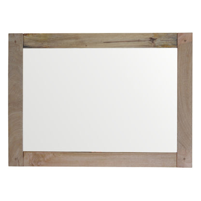 Granary Royale Wooden Mirror Frame Solid Mango Wood Wall Mirror