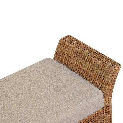 Riviera Woven Bench