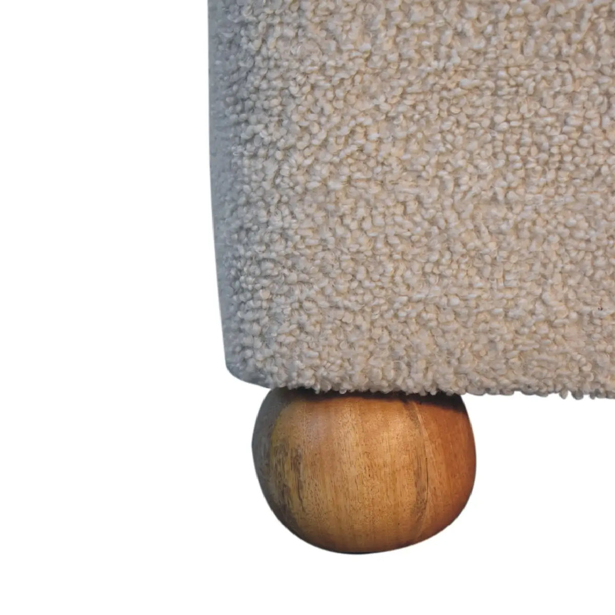 Serenity Footstool with Ball Feet | Ottoman