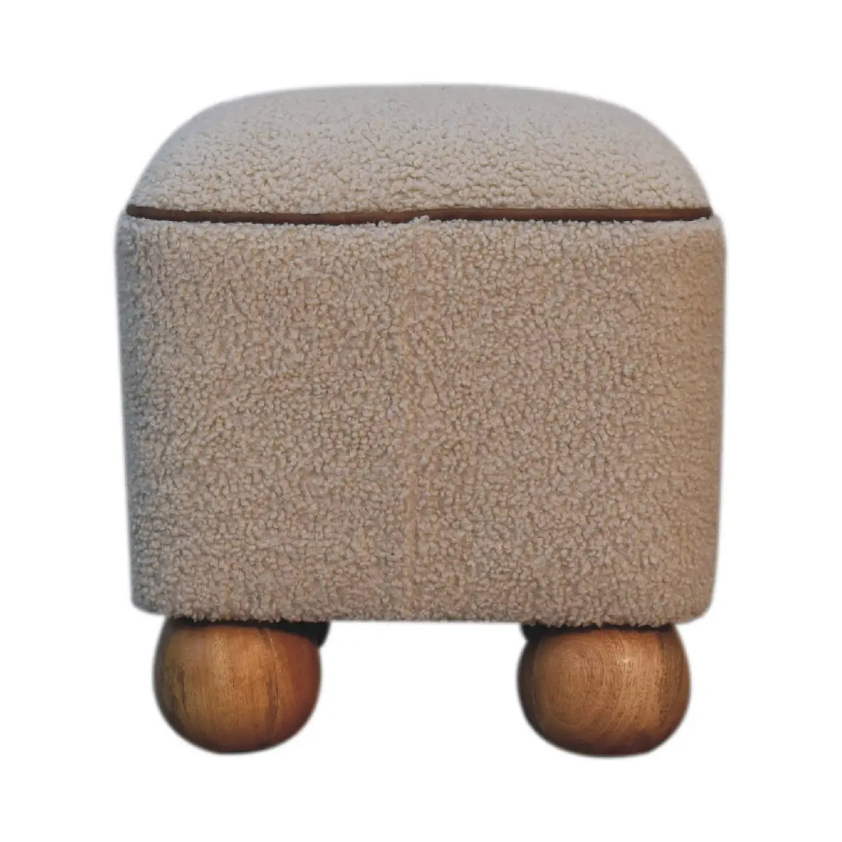 Serenity Footstool with Ball Feet | Ottoman