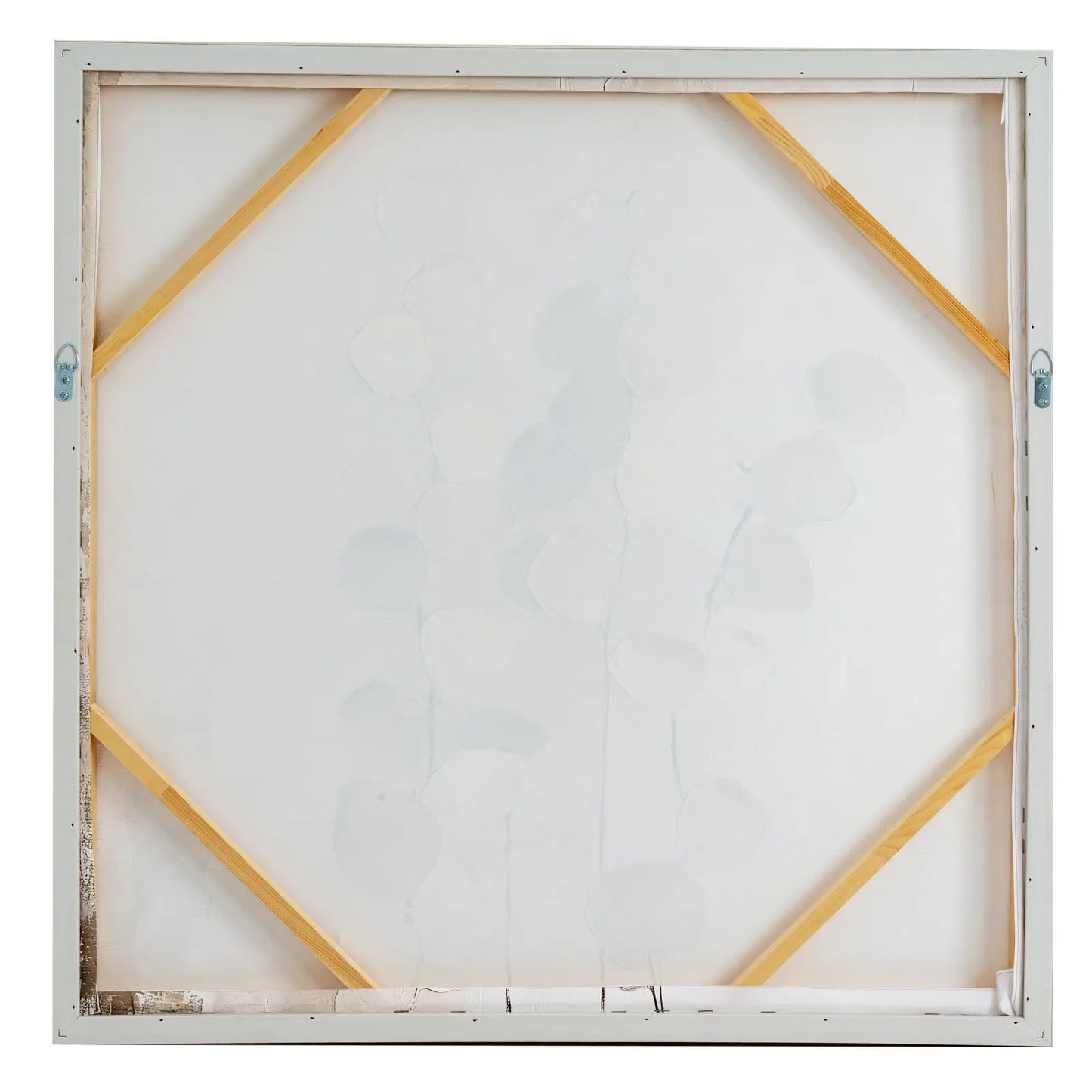 Silvra Hand Painted Canvas In Frame