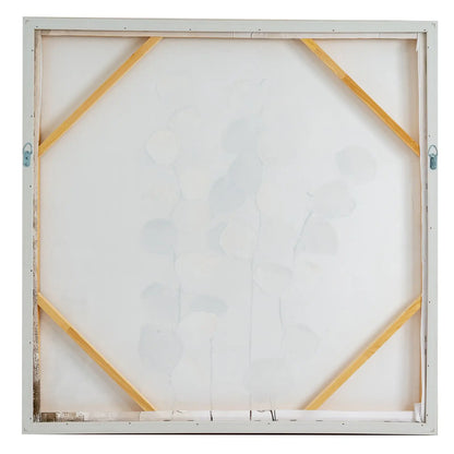 Silvra Hand Painted Canvas In Frame