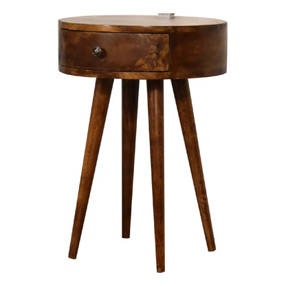 Single Chestnut Bedside Table | Nightstand