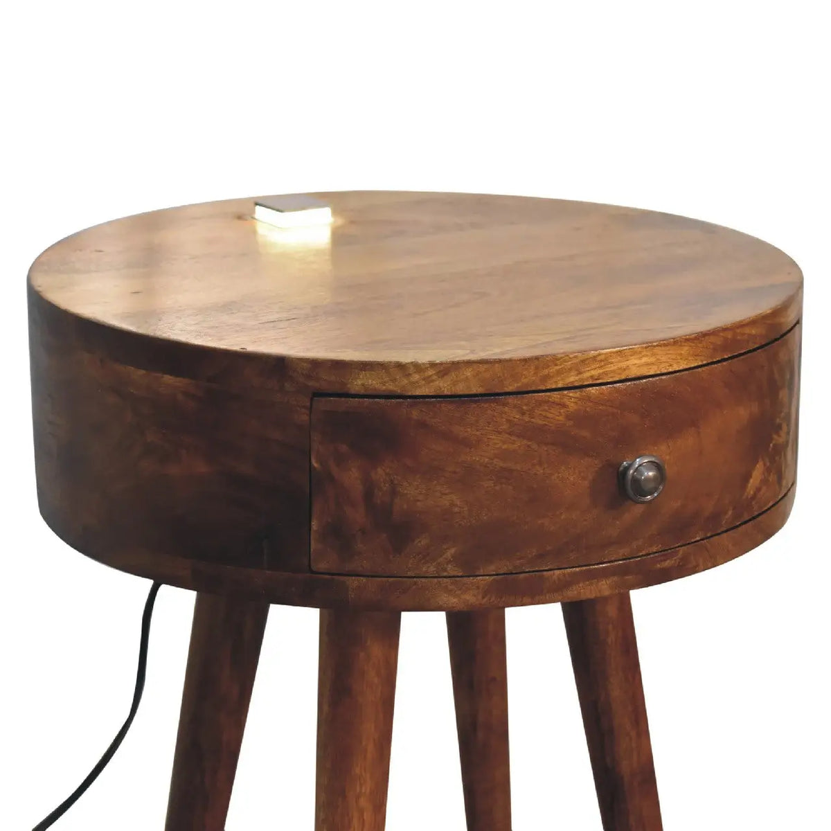 Single Chestnut Bedside Table | Nightstand
