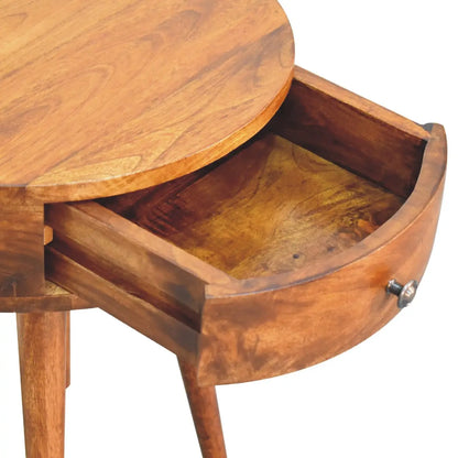 Single Chestnut Bedside Table | Nightstand