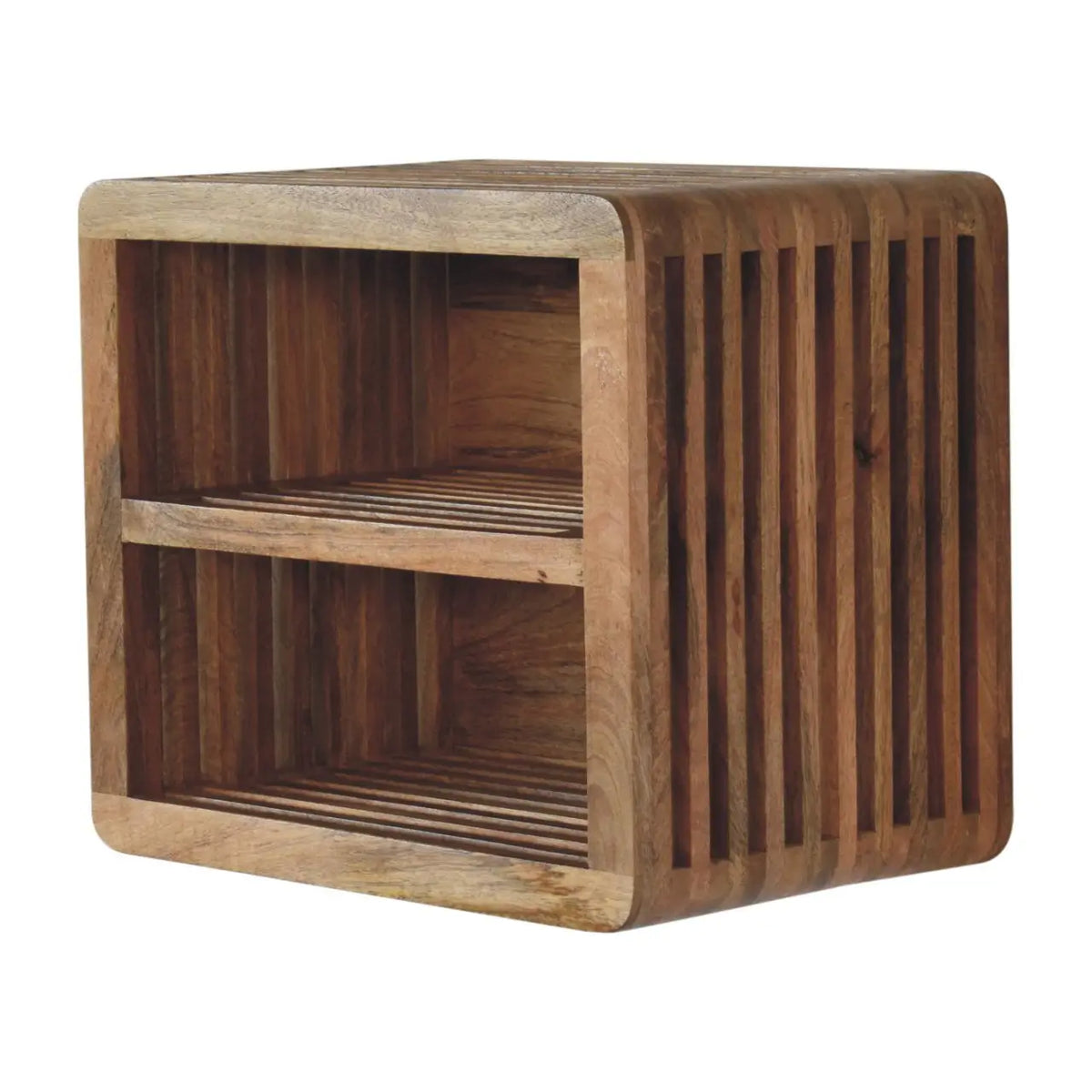 Soba Double Shelf Wall Mounted Bedside Table | Nightstand