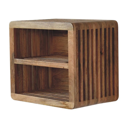 Soba Double Shelf Wall Mounted Bedside Table | Nightstand
