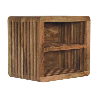 Soba Double Shelf Wall Mounted Bedside Table | Nightstand
