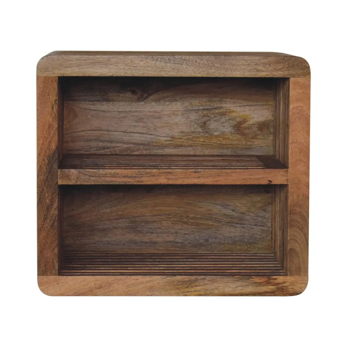 Soba Double Shelf Wall Mounted Bedside Table | Nightstand